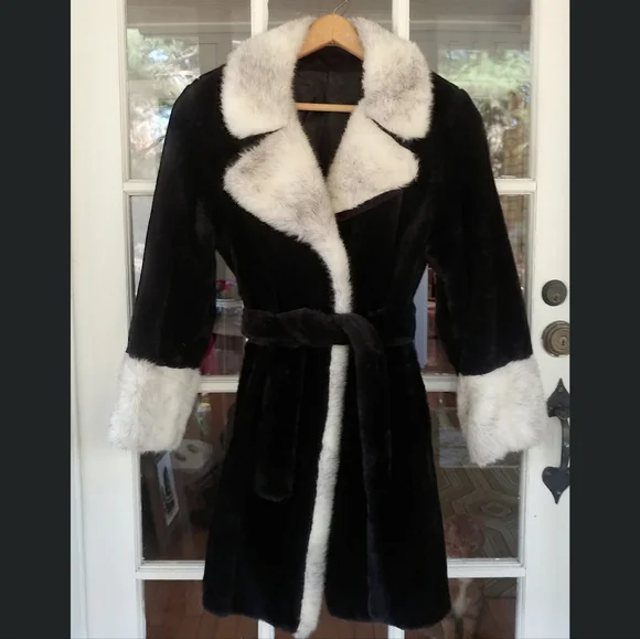 Vintage Jackets Coats Vintage Faux Fur Coat Poshmark